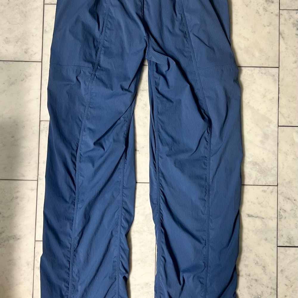 Like new, Lululemon dance studio MR pant in Blue- only worn twice! Full length.